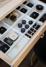 Load image into Gallery viewer, Custom Suede Drawer Inserts