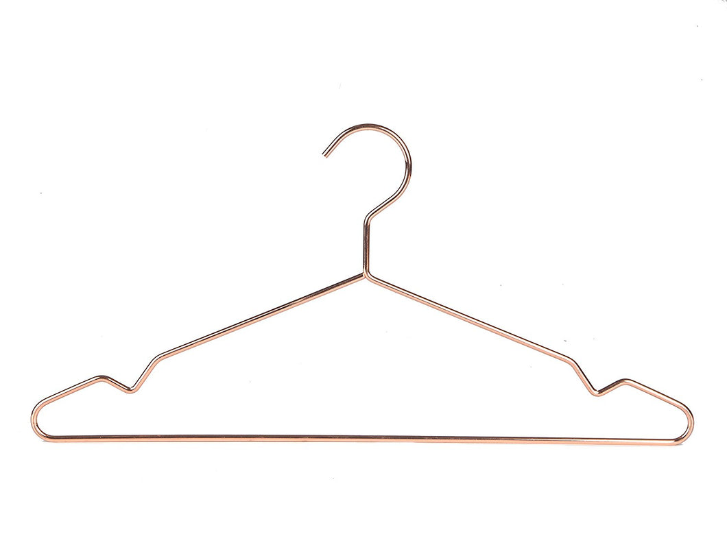 Hangers / Rose Gold Slim Metal Top Hanger