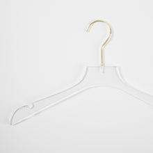 Load image into Gallery viewer, Hangers / Gold &amp; Acrylic Shirt Hanger
