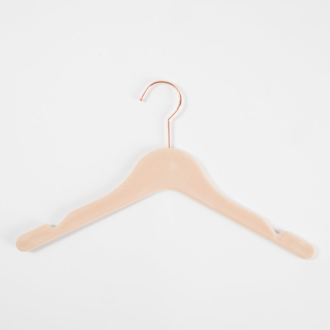 Hangers / Rose Gold Slimline Velvet Hangers